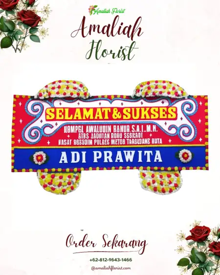 Papan Bunga Ucapan Selamat Jatirasa